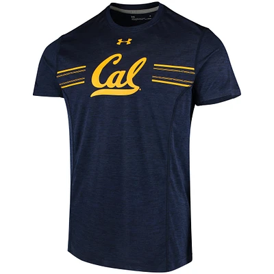 T-shirt d'entraînement Under Armour Navy Cal Bears 2017 Sideline Performance pour homme