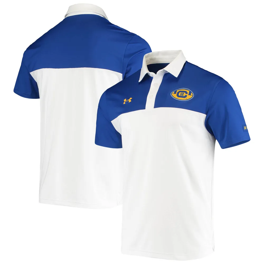 Lids Cal Bears Under Armour 2020 Joe Roth Memorial Game Performance Polo - White/Royal | Post Mall