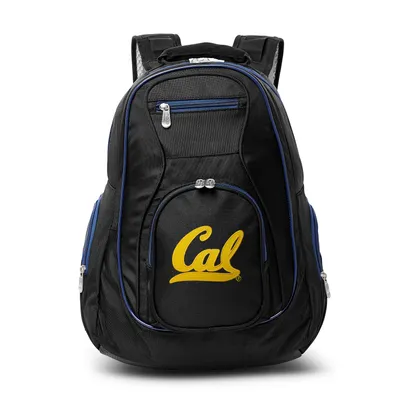 Cal Bears MOJO Trim Color Laptop Backpack - Black