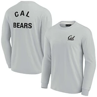 T-shirt unisexe Fanatics Grey Cal Bears Elements super doux à manches longues