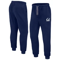 Pantalon de jogging unisexe Fanatics Navy Cal Bears Elements en polaire super doux