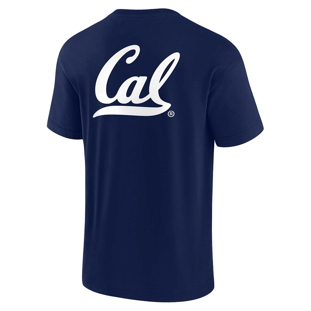 Unisex Fanatics Navy Cal Bears Elements Super Soft Short Sleeve T-Shirt