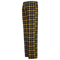 Women's Concepts Sport Navy/Gold Cal Bears Arctic T-Shirt & Flannel Pants Sleep Set