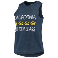 Women's Concepts Sport Navy/Gold Cal Bears Team Tank Top & Pants Sleep Set