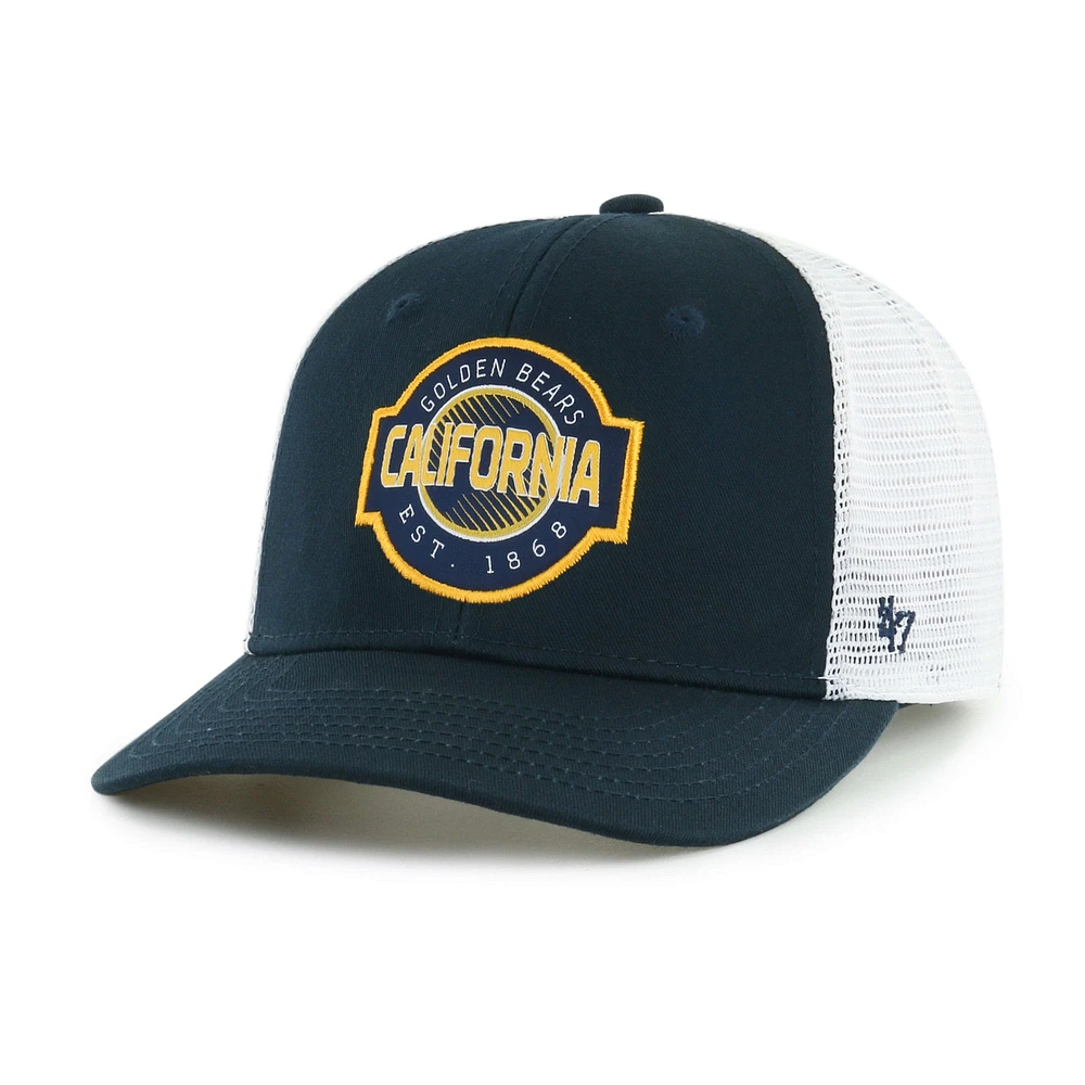 Youth '47 Navy Cal Bears Scramble Trucker Adjustable Hat