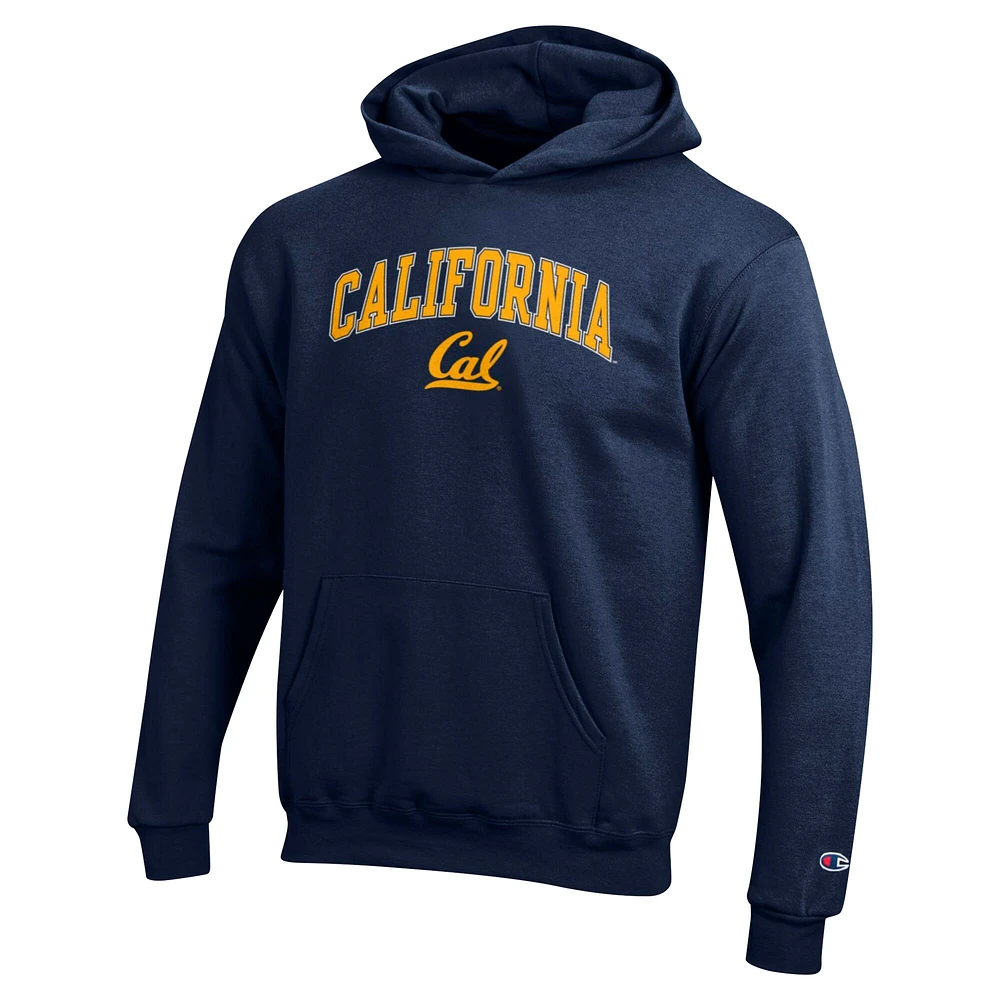 Youth Champion Navy Cal Bears Campus Pullover Hoodie