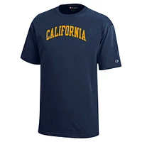 Youth Champion Navy Cal Bears Team Arch T-Shirt