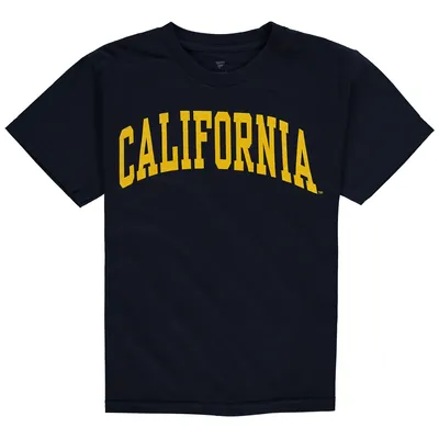 Cal Bears Fanatics Branded Youth Basic Arch T-Shirt - Navy