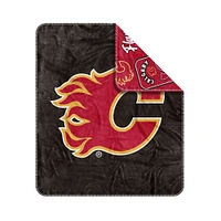 Couverture Dream Weave 50" x 60" des Flames de Calgary