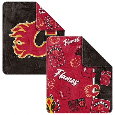 Couverture Dream Weave 50" x 60" des Flames de Calgary