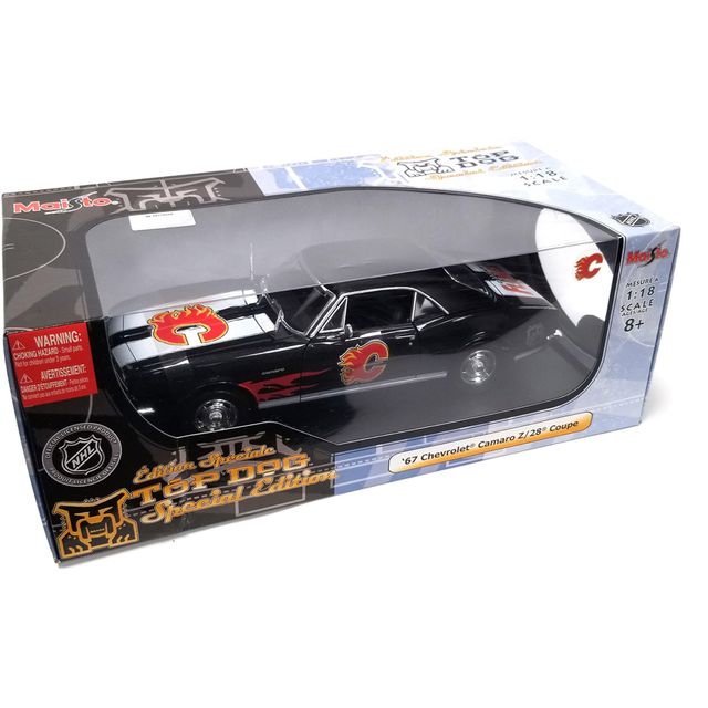 Camaro moulé sous pression des Flames de Calgary 1:18 - à collectionner