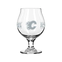 Calgary Flames 16oz. Belgium Glass