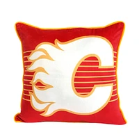 Calgary Flames 2-Pack 50" x 60" Holiday Throw Blanket and Cushion Set