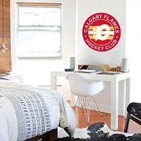 Calgary Flames 36'' x 36'' Team Logo Repositionable Wall - Decal