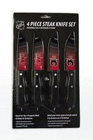 Ensemble de 4 couteaux à steak Calgary Flames