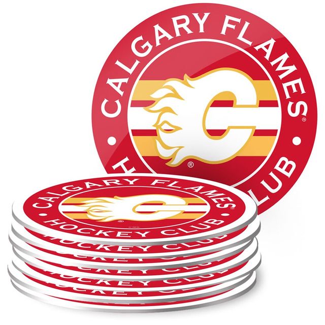 Calgary Flames - Ensemble de 8 sous-verres