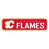 Calgary Flames 90'' x 23'' Repositionable Wall - Decal