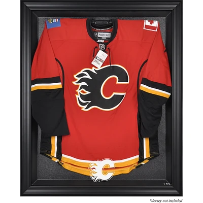 Vitrine de présentation encadrée noire pour maillot des Flames de Calgary