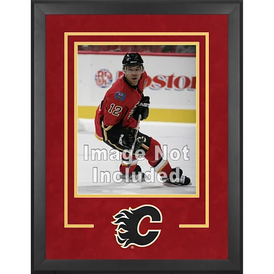 Cadre photo vertical de luxe Calgary Flames 16" x 20"