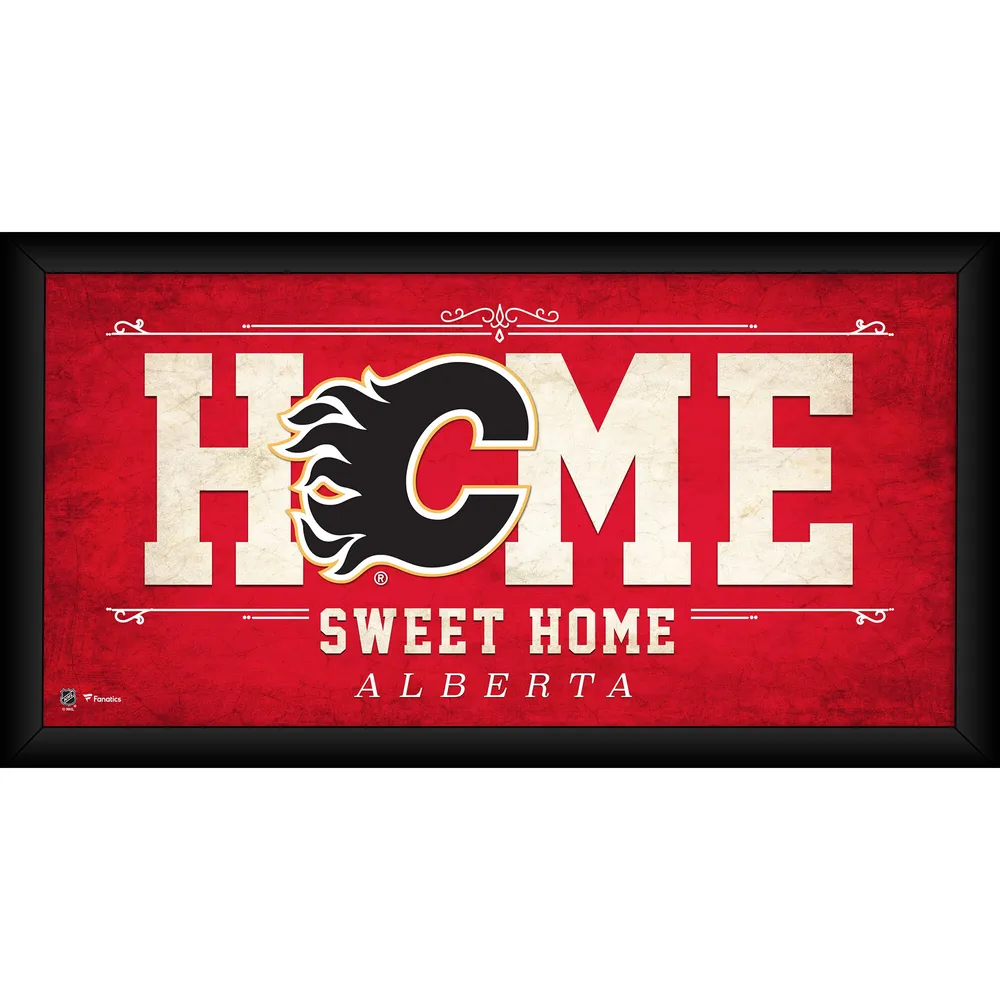 Calgary Flames Fanatics Authentic Black Framed Jersey Display Case