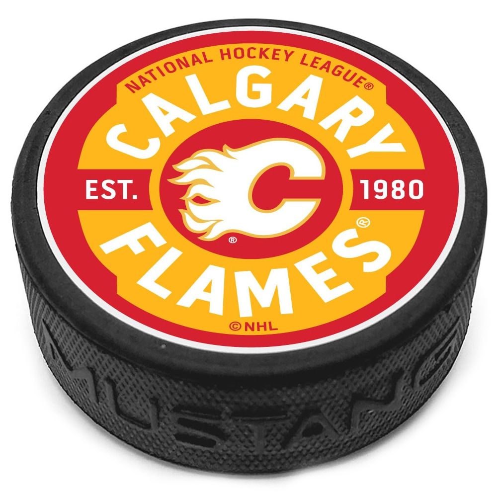 Calgary Flames - Gear Puck