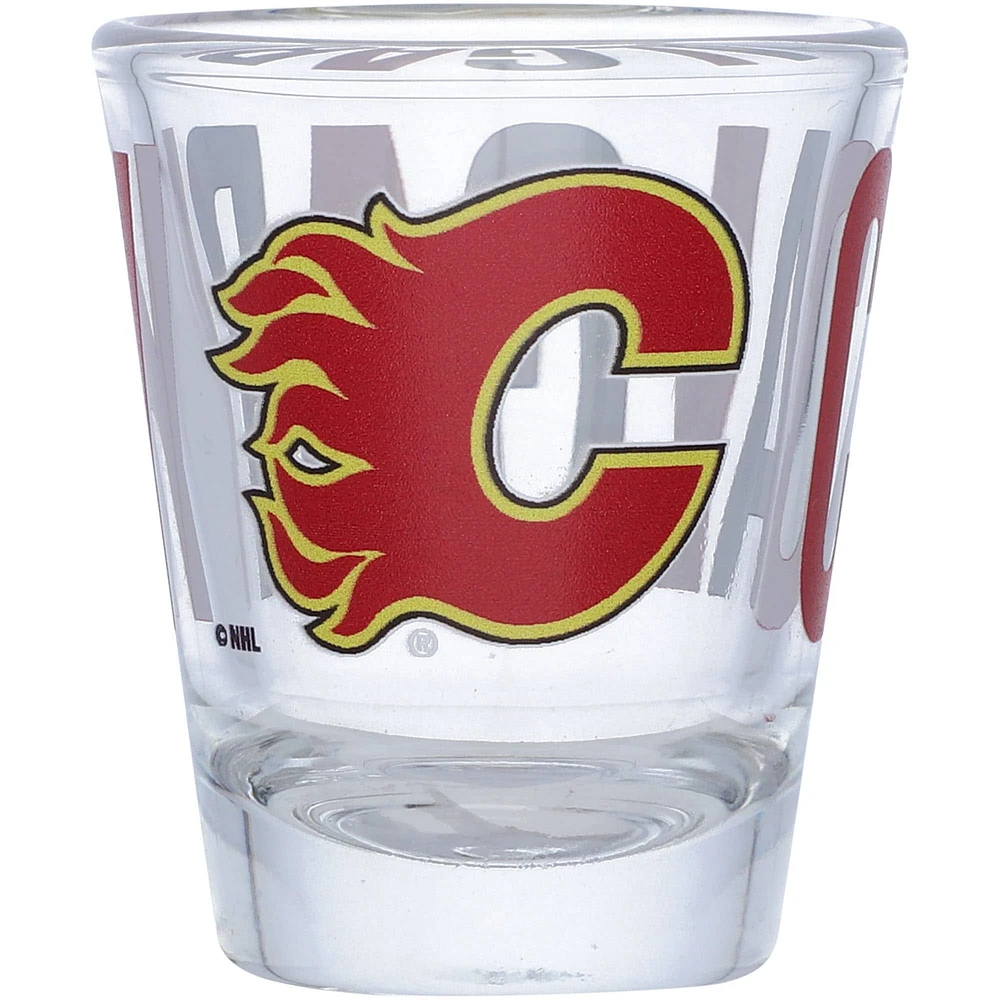 Temps supplémentaire des Flames de Calgary 2oz. Verre à liqueur