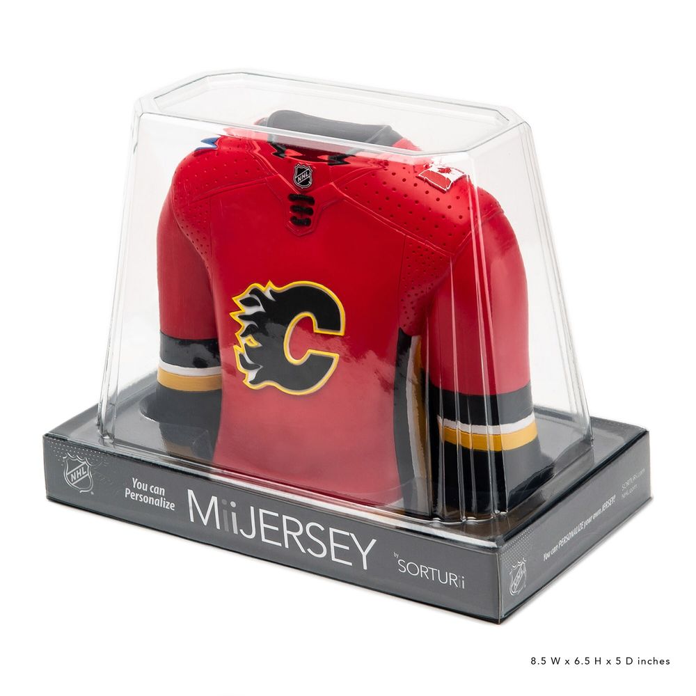 Calgary Flames Personalized Jersey Collectible Figurine