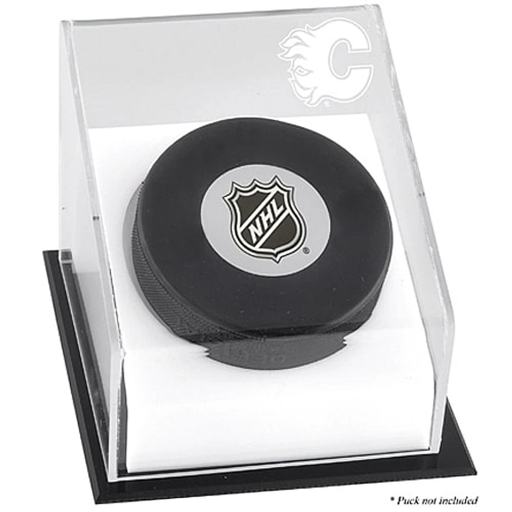 Vitrine de luxe avec logo des Flames de Calgary
