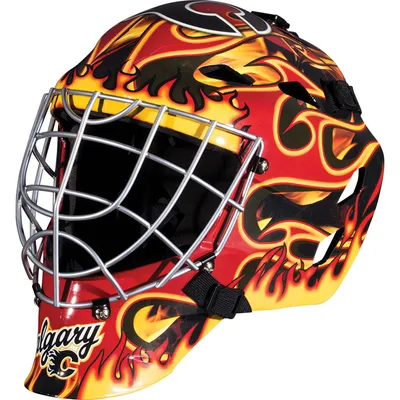 Calgary Flames Unsigned Franklin Sports Replica Mini Goalie Mask