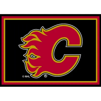 Calgary Flames Imperial 5'4'' x 7'8'' Spirit Rug