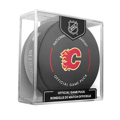 Rondelle de match officielle Inglasco des Flames de Calgary pour la saison 2022-23