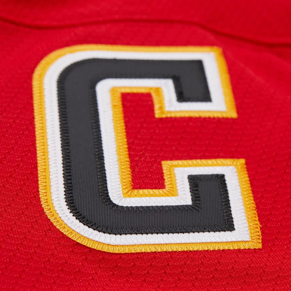 Men's Mitchell & Ness Jarome Iginla Red Calgary Flames 2003/04 Throwback Powerplay Jersey