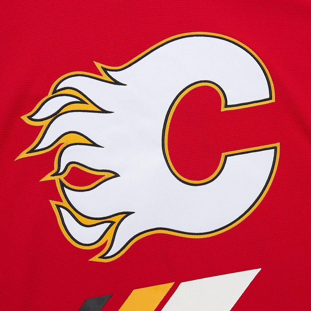 Men's Mitchell & Ness Phil Housley Red Calgary Flames 1994/95 Power Play Throwback Jersey