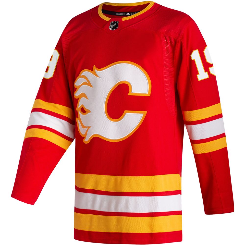adidas Flames Matthew Tkachuk Home Authentic Jersey - Red