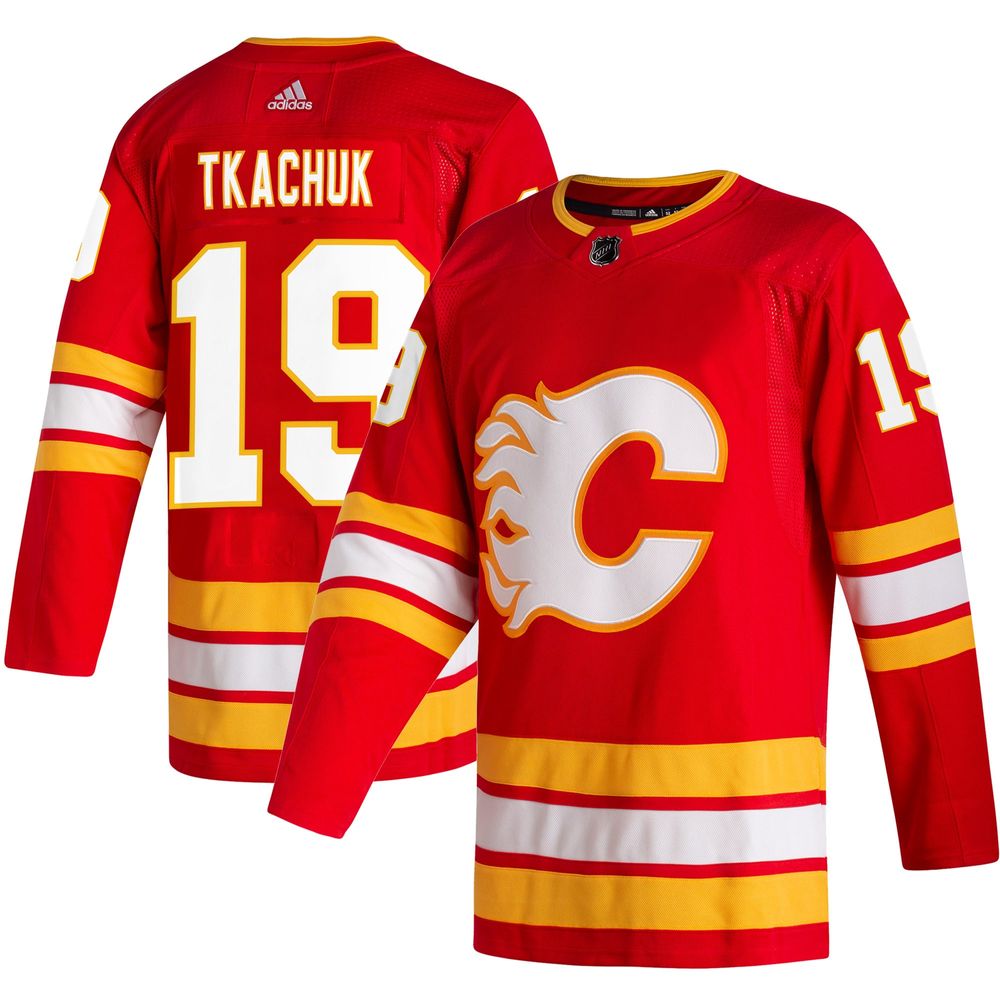 Adidas Men's adidas Matthew Tkachuk Red Calgary Flames 2020/21