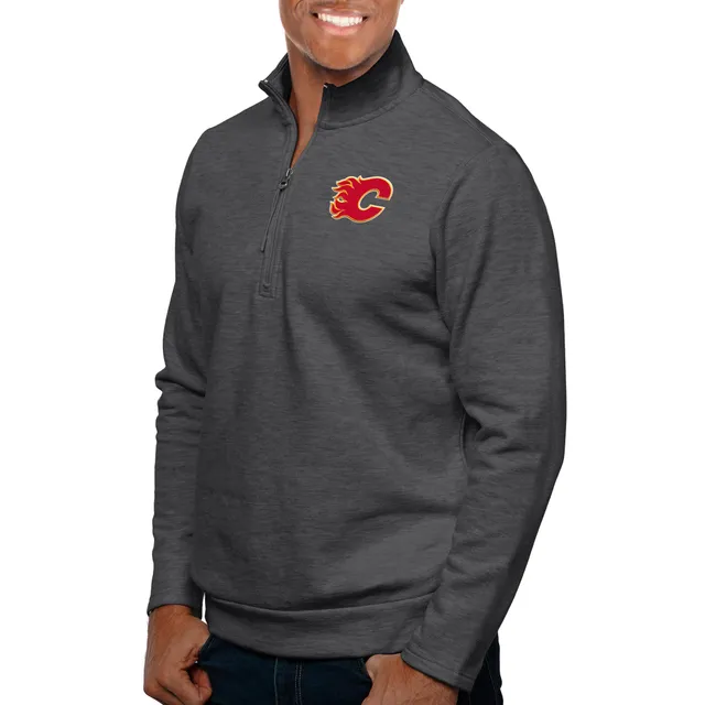 Antigua Chicago Blackhawks Course 1/4-Zip Pullover Sweatshirt Large