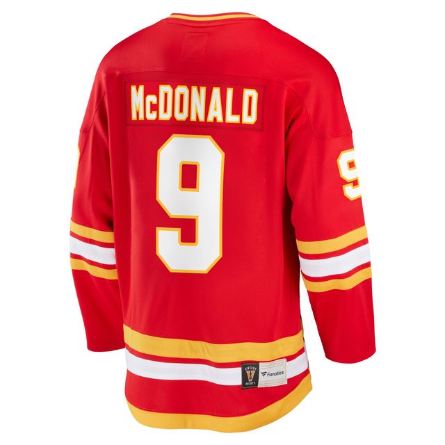 Fanatics Branded Men's Fanatics Branded Lanny McDonald Red Calgary Flames  Premier Breakaway Retired Player - Jersey