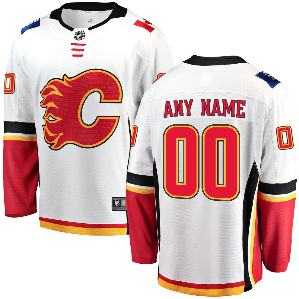 Fanatics Youth S/M Calgary Flames Jersey