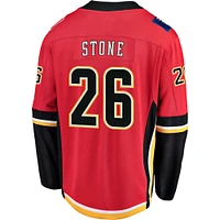 Fanatiques masculins de marque Michael Stone Red Calgary Flames Home Breakaway - Maillot joueur