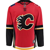 Men's Fanatics Red Calgary Flames Alternate Breakaway - Blank Jersey