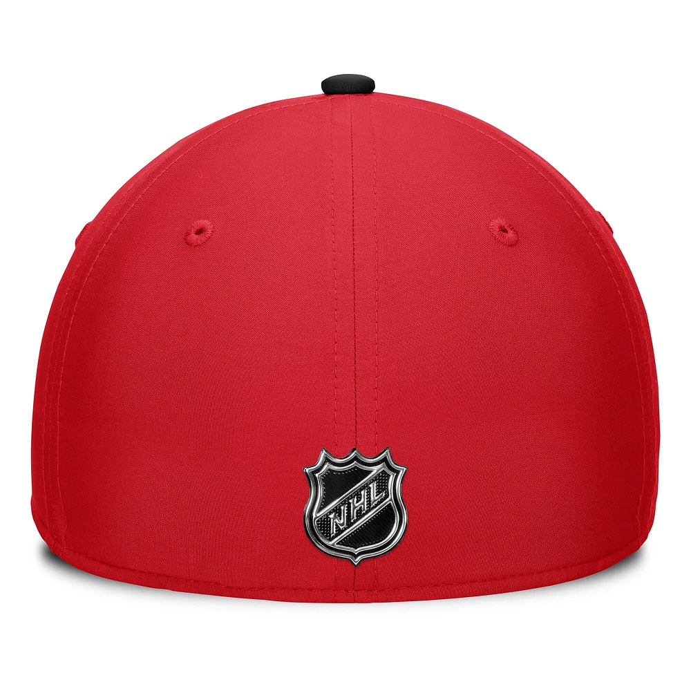 Men's Fanatics Red Calgary Flames Authentic Pro Rink Flex Hat