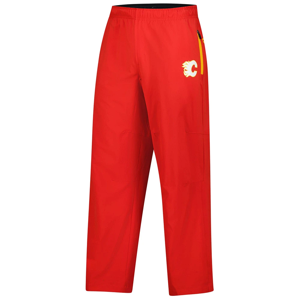 Men's Fanatics Red Calgary Flames Authentic Pro Rink Pants