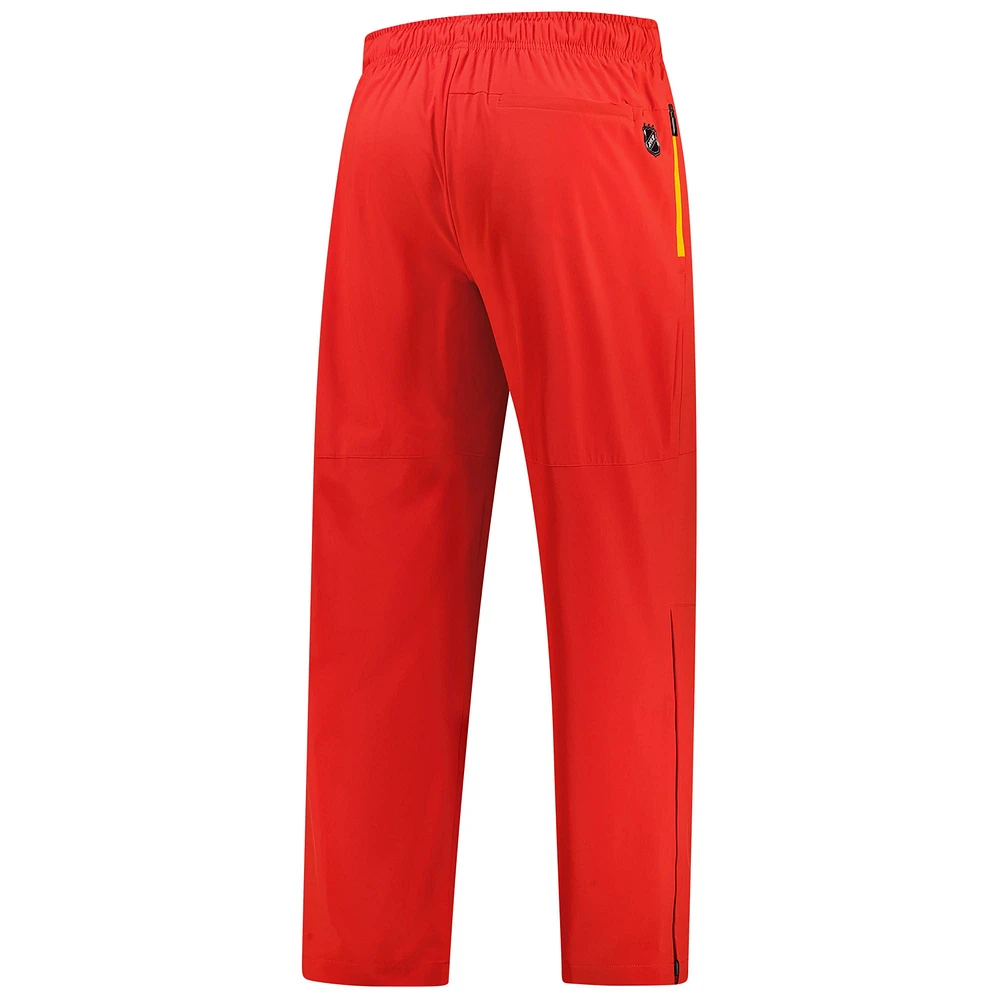 Men's Fanatics Red Calgary Flames Authentic Pro Rink Pants