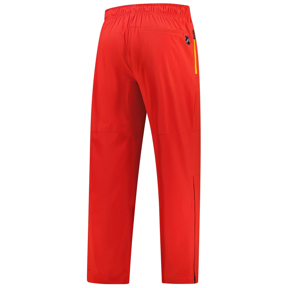 Pantalon de patinoire authentique Fanatics Red Calgary Flames pour homme