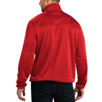 Men's G-III Sports by Carl Banks Red Calgary Flames Closer Transitional Full-Zip Jacket