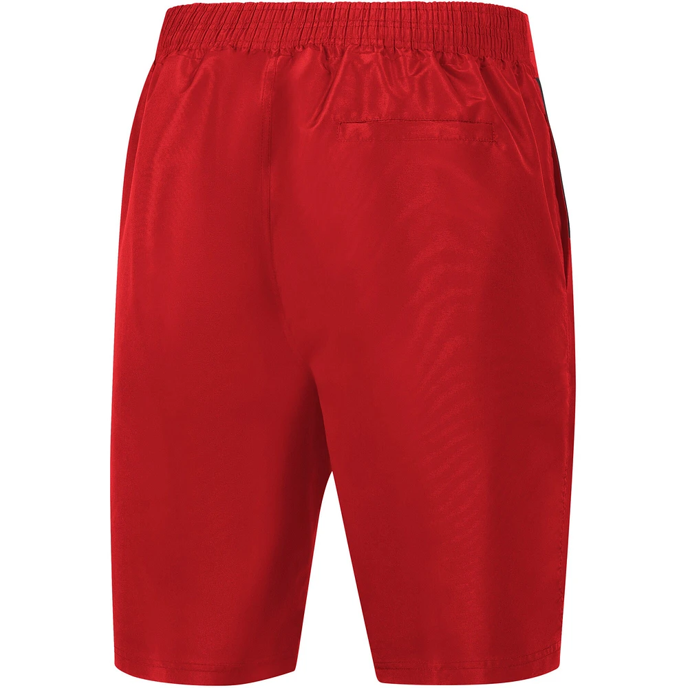 Men's G-III Sports by Carl Banks Red Calgary Flames Wind Wave - Board Shorts