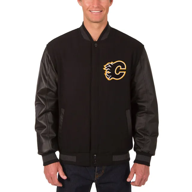 Men's JH Design Black Kansas City Chiefs Leather Jacket