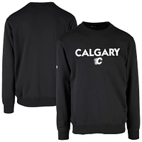 Men's Levelwear  Black Calgary Flames Zane City Capsule Pullover Sweatshirt