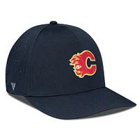 Casquette Zeta Insignia Core Flex noire pour homme des Flames de Calgary Levelwear