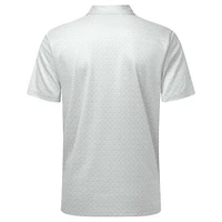 Men's Levelwear White Calgary Flames System Insignia Core Polo